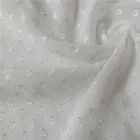 Silk 100%polyester Burn Out Dots Jacquard Dot Georgette Chiffon Silk Crepe Fabric