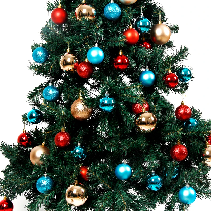 Hot Sale Decorations Hanging Baubles Christmas Logo Ball, Plastic Ball Christmas, Custom Xmas Ball