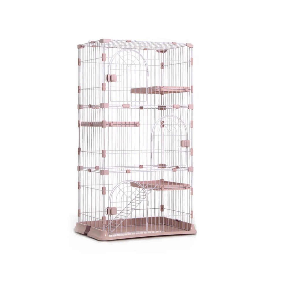 steel wire cat cage in 6 colours