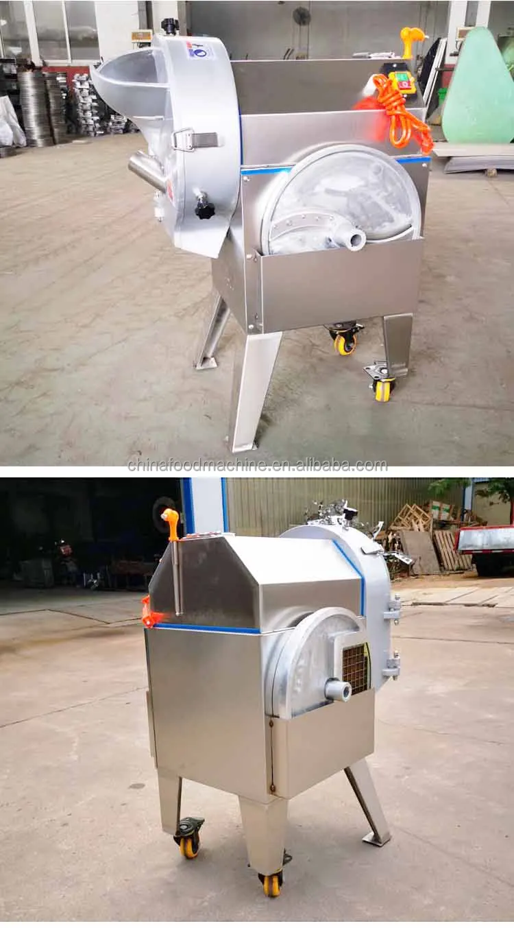 Vegetable Cutting Machine Multi Function Vegetable Cutting Machine Industrial Salad Master Vegetable Cutter Equipment factory