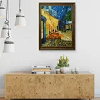 Canvas Van Gogh Reproduction Oil Painting On Canvas/cafe Terrace On Place Du Forum