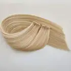 Hair Extension Unprocessed 100%Human Hair High Quality Double Drawn Hair Extension