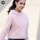 Women Sweater Womens Hoodie Full Sleeve Women Hoodie Ladies Hooded Sweater Top Pink Pullover Crop Hoodie