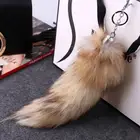 Fox 40cm Sexy Fashion Fluffy 100% Real Fur Fox Tail Manufacturers Support Customization