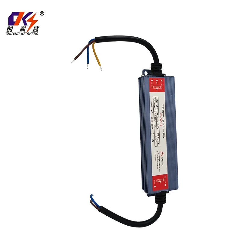 product factory direct sales 12v5a power adapter 60w ip67 universal waterproof power supply for led strip light cctv and equipment-4