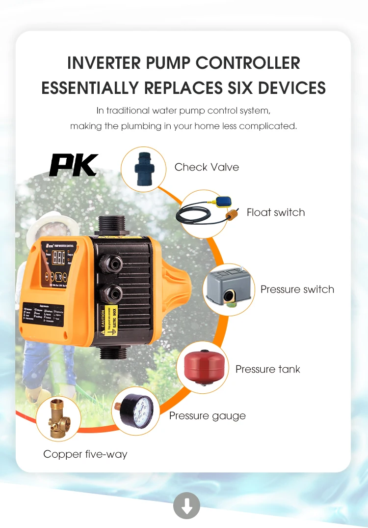 Pressure Control Water Pump, ARRIVAL, Inverter, IPC-01 - detail 8