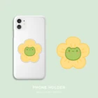 Mobile Phone Flower Shaped Acrylic Mobile Phone Holder With Cute Design Custom Phone Grip
