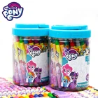 Drawing Wholesale Cheap Little Pony 48 Colors Baby Wax Pencil Crayon In Jar For Kids Drawing