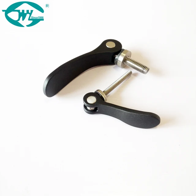 Cam Handle Silver Aluminum Clamping Lever for Industrial products