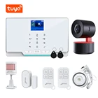 CPVAN Wireless Home Security Alarm System Anti Burglar Protection Tuya Smart WiFi GSM Alarm System