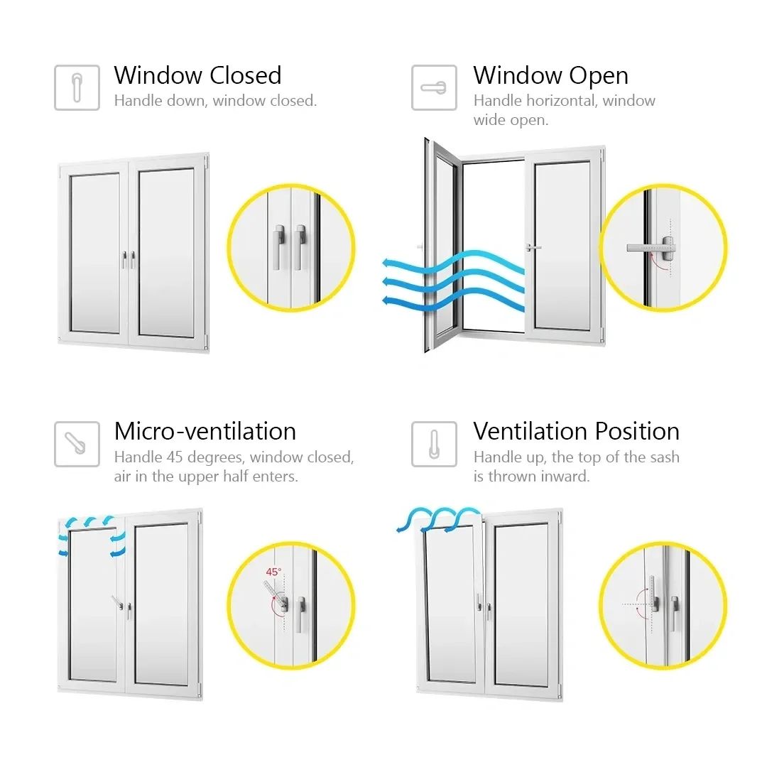 product nfrc standard european style energy efficient thermal break aluminum windows triple glaze tilt turn window with grid-7