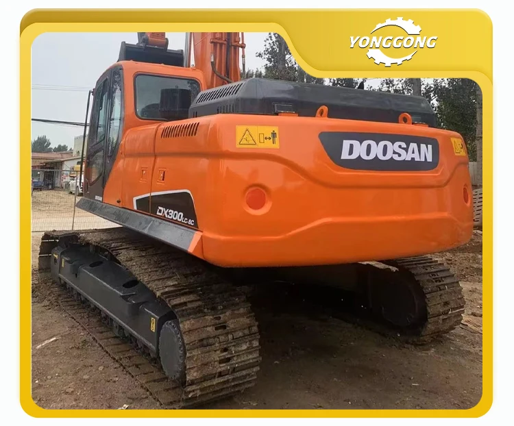 90 New Used Doosan Dx300lc 9c Excavator 30 Ton Second Hand Hydraulic