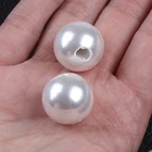 Shell Beads 18mm Big Hole Round Shape Shell Beads For Jewelry Making