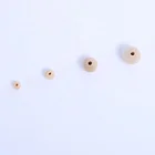 Beads Bead Loose Wood Beads Customize 6mm 8mm 10mm 12mm Jewelry Making Necklace Trendy Bulk Bead For DIY