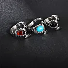 Ring Rings Men Scorpion Ring Trend Set With Gemstones Stainless Steel Scorpio Rings For Men