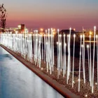 Solar Light Solar Garden Light Holiday Garden Landscape Decoration Rgb IP65 Outdoor Waterproof Led Solar Fiber Optic Light