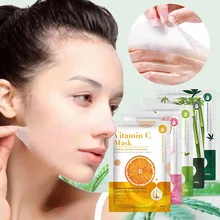 Green tea VC Whitening Moisturize skin Bamboo charcoal Clean Facial mask