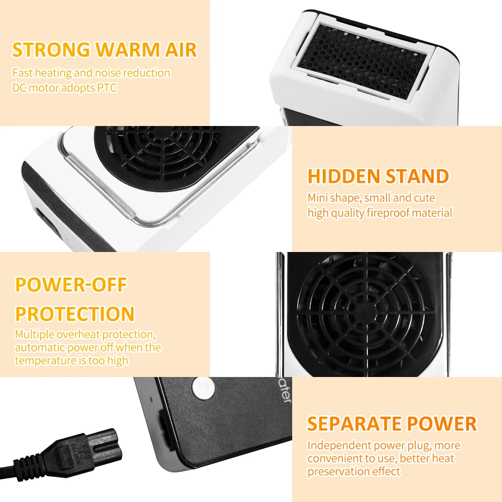 Electric Usb Heater, 12Volte, 200 - detail 14