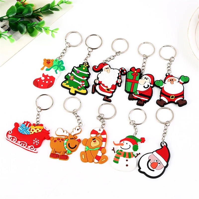 product promotional products christmas kid gift custom logo violin cute kawaii 3d key chain customized soft silicone pvc rubber keychain-11