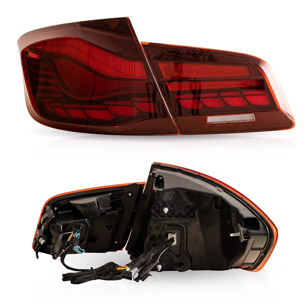 product modified dragon scale style car tail light rear light for bmw f10 taillight rear lights f18 520i 525i 530i 528i m5 tail lamp-6