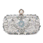 Clutch Purse Popular Lady Crystal Beaded Evening Bag Wholesale Factory Price Wedding Clutch Purse