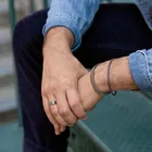 Gold Ring Rings Men Ring Fine Jewelry High Polish Gold Plated Fashion S925 Special Engagement Ring Simple Rings For Man