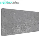 Gray Quartz Stone Stone Quartz Stone Gray Gray Body Quartz Stone With Marble Look Texture