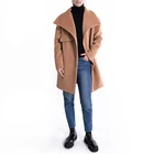 Winter 100% Polyester Material Winter Warm Women New Style Custom Woolen Jackets