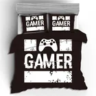 Home Bedding Home Gamepad Quilts 3D Best-selling Hot Style Cross-border Home Textile Bedding Sheets 3 Set