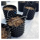 Container Plant Plastic Plant Containers 15-80cm Factory Direct Supply Plastic Air Pruning Pot Container For Plant Root Control