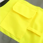 Vest Wholesale Price OEM ODM Multi-pocket Safety Protection Reflective Vest With Customized Logo