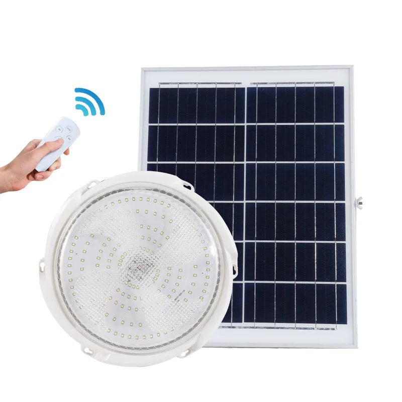 Factory hot selling 60w 100w 150w 200w solar indoor ceiling lights Outdoor Led lights solar lamps