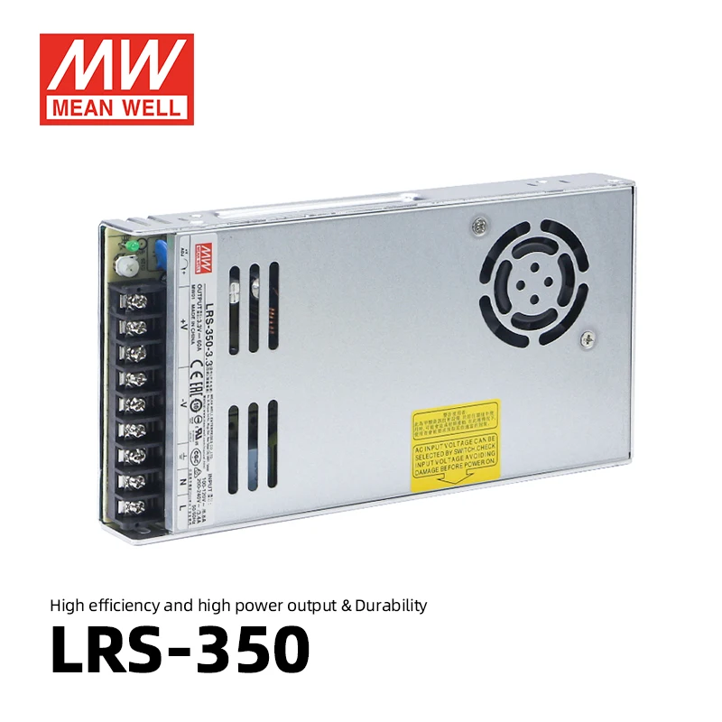 MEAN WELL LRS-350 350w 3.3V 4.2V 5v 12v 15v 24v 36v 48v Meanwell SMPS Power Supply 15A 20A 30A 60A
