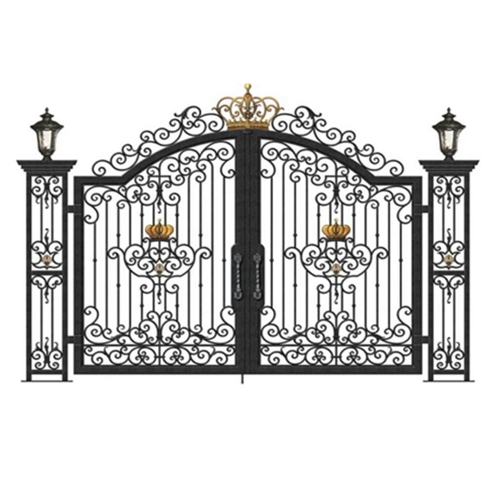 House Entrance Decorative Wrought Iron Latest Main Gate Designs ...