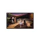 Player Black/gold Indoor Advertising Player Portable Lcd 501*480mm Wall Mount Advertising Player