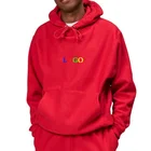 Street Hoodies Custom Mens Street Fashion Hip Pop Hoodies Wholesale Plus Size Red Pullover Hoodies