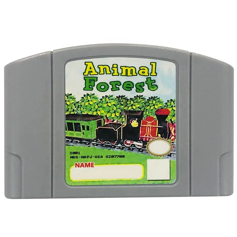 In Stock Usa Version English Language Retro Video Games Cards N64 Games Animal  Forest Other Game Accessories - Buy Other+game+accessories,N64,N64 Games  Product on 