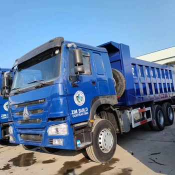 dump truck  with diesel engine 375hp Sinotruck HOWO 6*4 heavy truck right-hand drive