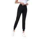 Pants Hot Selling High Quality Wholesale Super Soft High Waist Black Stretch Tight Waistband Ladies Casual Pants