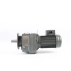 Gearbox Speed Reducer Helical Gear Box WANSHSIN Series R77 AC Electric Transmission Gear Motor Gearbox