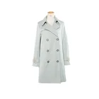 Spring Woman Coat Down Lady Cloak Windbreaker Spring Fall Outerwear Greykorean Style Loose Women's Trench Coat