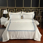 Set Cotton Sheets Cotton Nantong Supplier Hotel Textile Duvet Cover Bedding Set 100% Cotton Bed Sheets Set