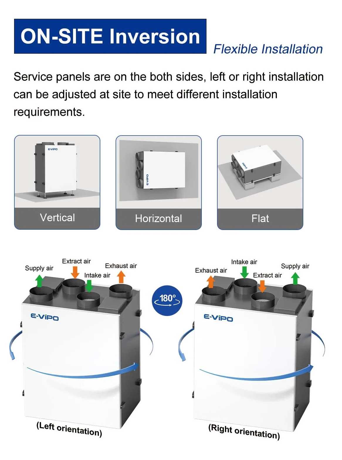 Split Air Conditioners, E-VIPO, VMC, HRV, HVAC - detail 8