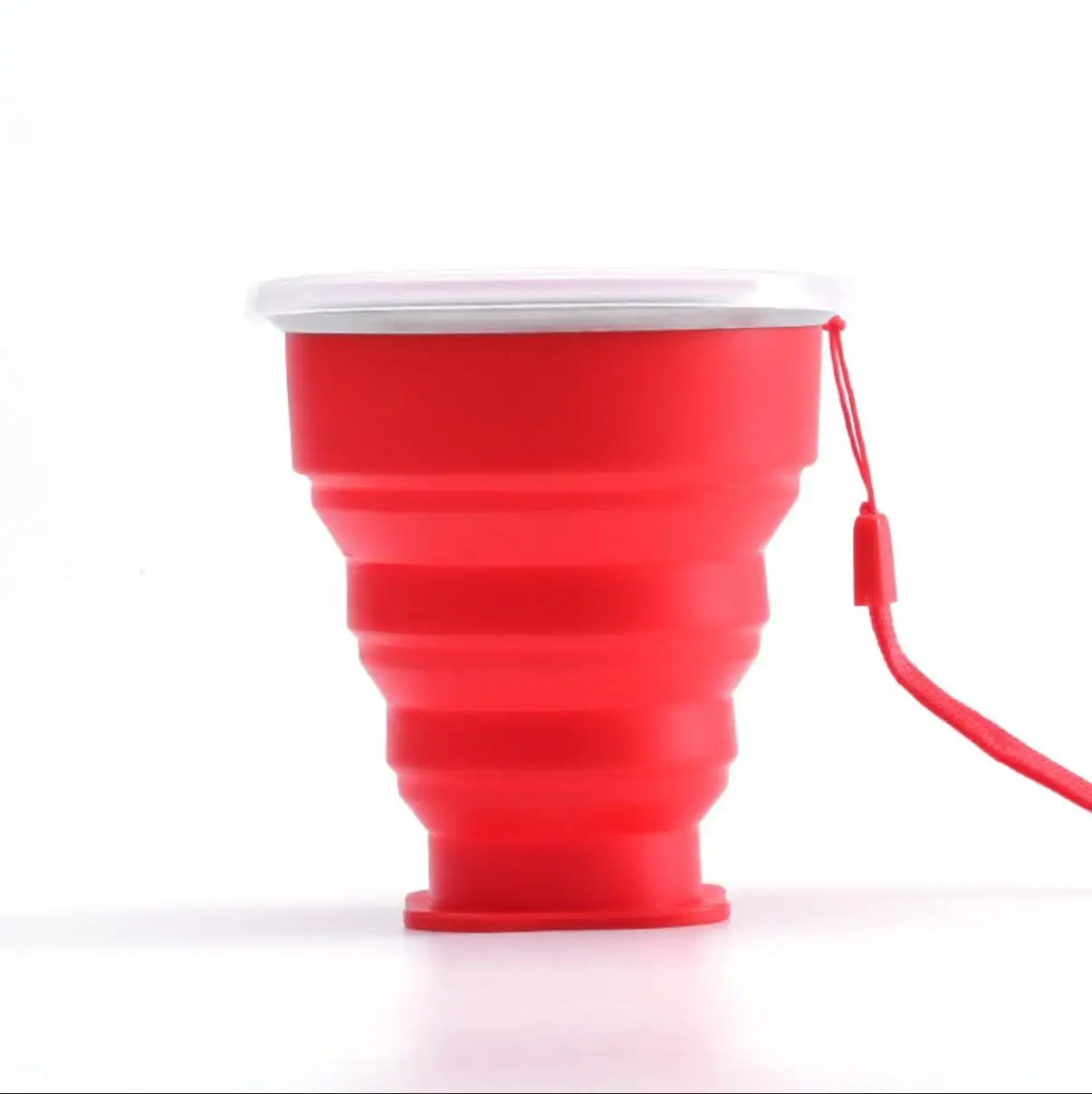 Portable Collapsible Silicone Travel Water Bottle Custom Reusable Foldable Drinking Cup Camping Office Tea Tea Cups Saucers manufacture