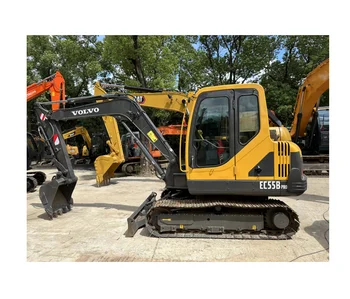 Volvo Ec55 Excavator/5.5 Ton Used Mini Volvo 55 Ec55b Ec55c Crawler Excavator At Low Price