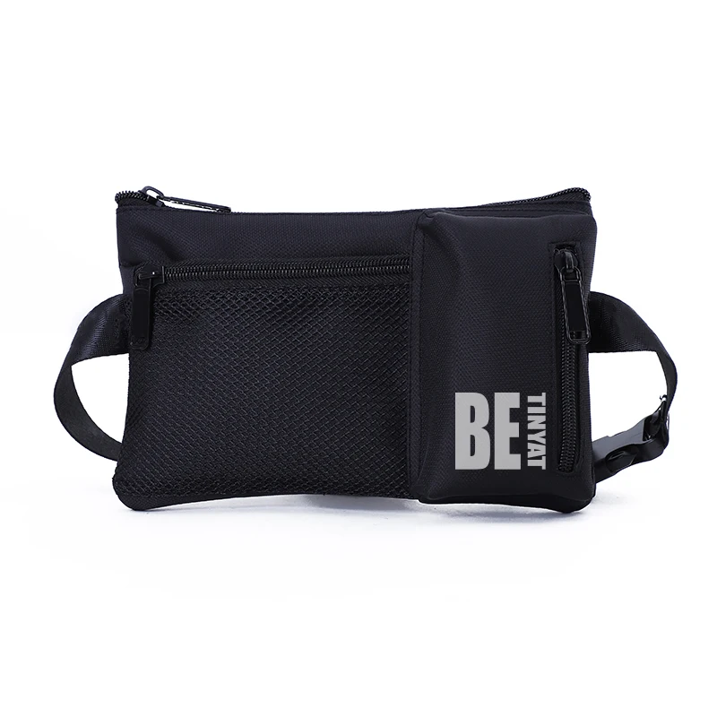 Custom brand waterproof travel large capacity fashion sports Crossbody Bag Zipper Closure Travel-friendly Dumpling waist bag factory