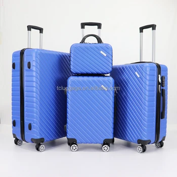 Wholesale Manufacturer Custom LOGO ABS High Quantity Travel Bags Set Valise 4Pcs Luggage set