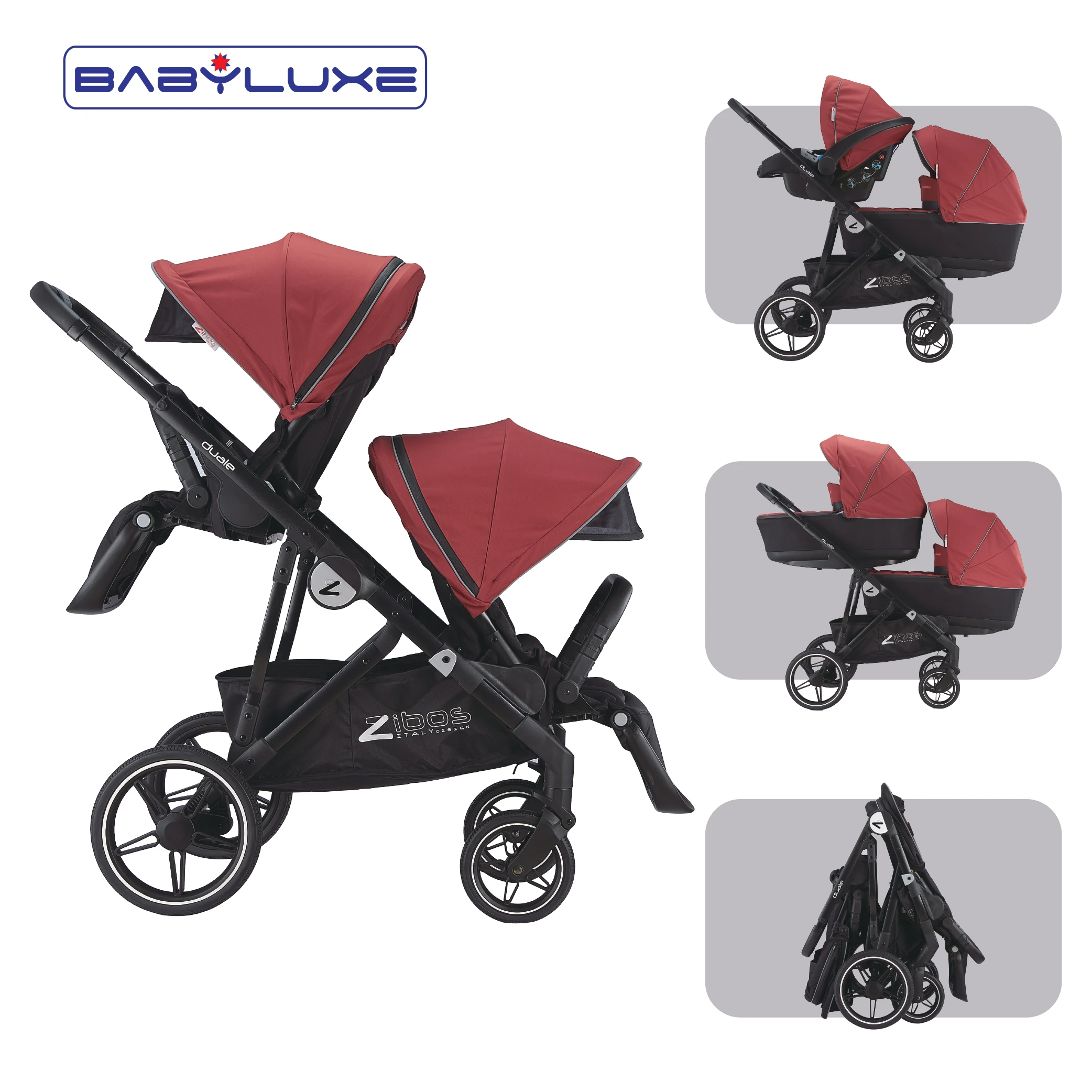 twin 3 in 1 travel system