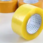 Bopp/opp Yellowish Carton Sealing Gummed Tape With Custom Logo Printed