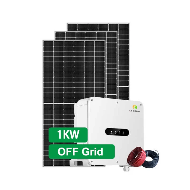 Home Energy Solar System Off Grid 1000w Solar Panels House Roof Mount